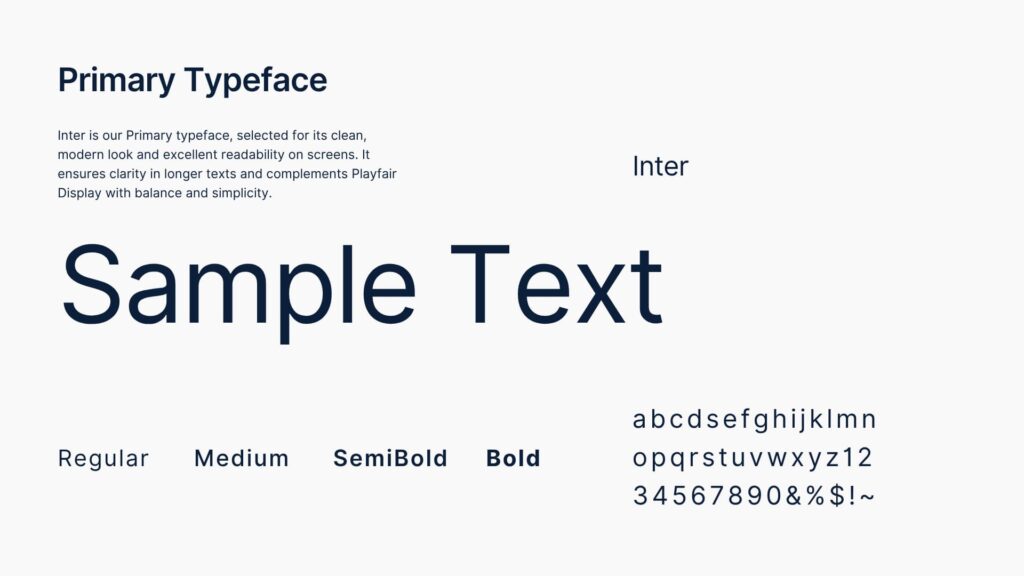 Prezentare de brand creata de Sanda Bitica - Brand Designer